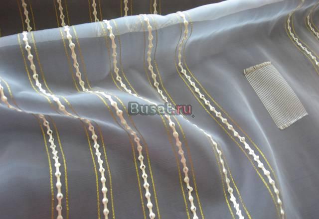 Органза на тюль цвета шампань Москва