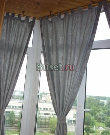 Готовые шторы на петлях.Короткие Москва