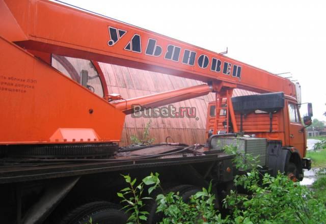 Автокран Ульяновец на шасси Камаз 25 тонн Нижний Новгород