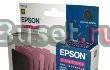 Картридж Epson Stylus C82 T042340(magenta) Москва