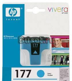 Картридж hp №177c (голубой) Москва