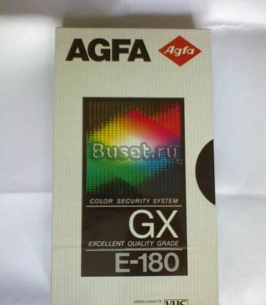 Видеокассеты agfa GX E-180(VHS) Москва