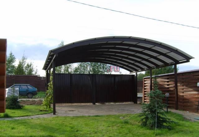 Навесы из поликарбоната Москва