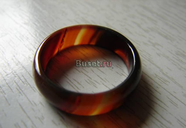 Кольцо из сердолика Москва