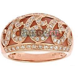 Золотое кольцо-розовый перламутр,бриллианты Москва