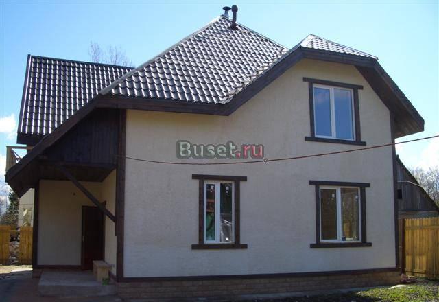 Осельки коттедж из бетона 170 м Санкт-Петербург