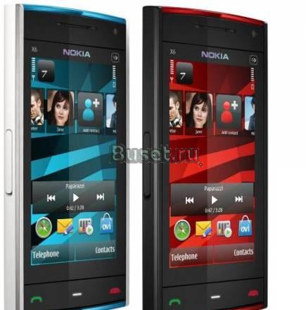 Nokia X6 (2 sim, TV, Java,Wi-Fi ) Москва