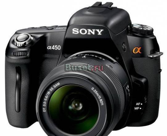 Зеркальный фотоаппарат Sony Alpha dslr-A450L Kit Санкт-Петербург