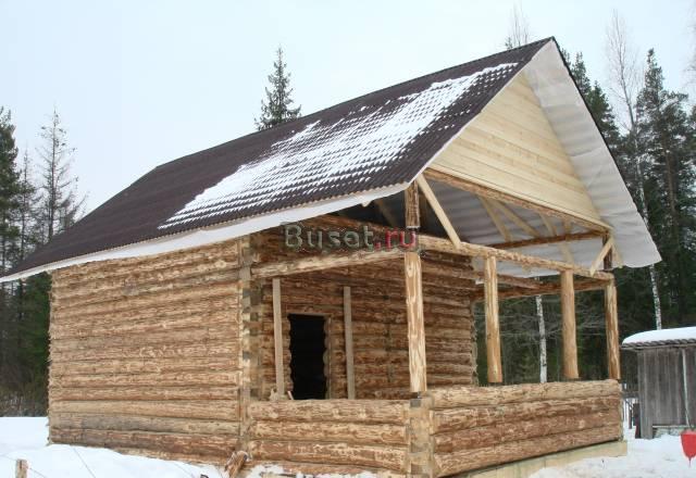 Сруб дома 6x9+3 Санкт-Петербург