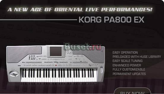 Синтезатор интерактивный Korg PA800 EX Москва