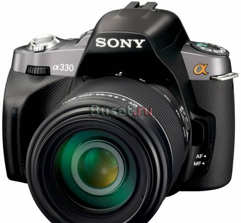 Зеркальный фотоаппарат Sony Alpha dslr-A330L Kit Санкт-Петербург