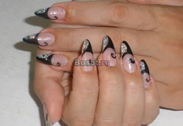 Наращивание ногтей(гель,акрил,биогель) дизайн Москва