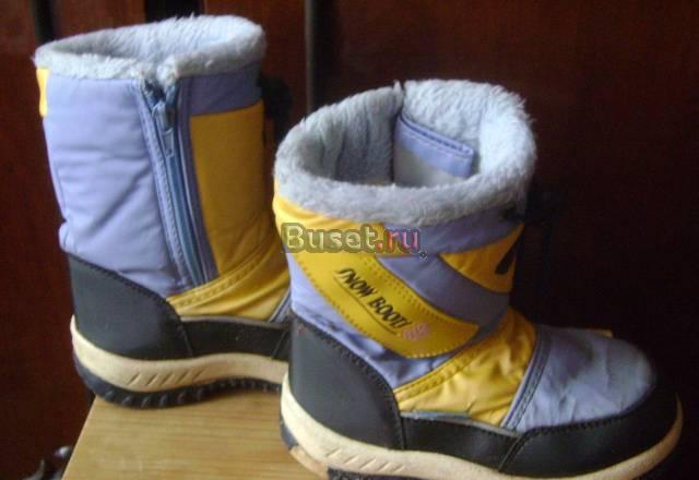 Продам сапожка (дутики) зимние на мальчика Санкт-Петербург
