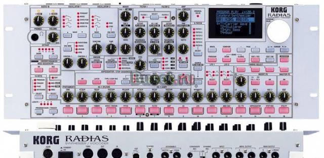 Синтезатор аналоговый korg radias-R Москва