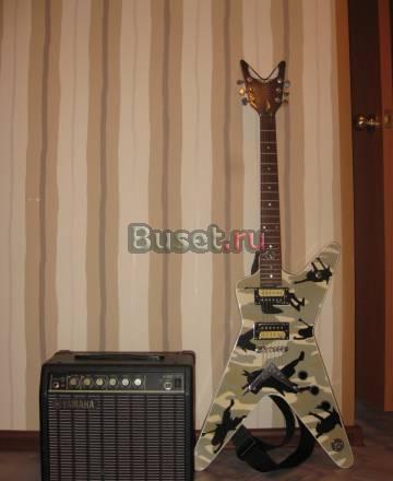 Электрогитара Dean + комбик yamaha f-20 Санкт-Петербург