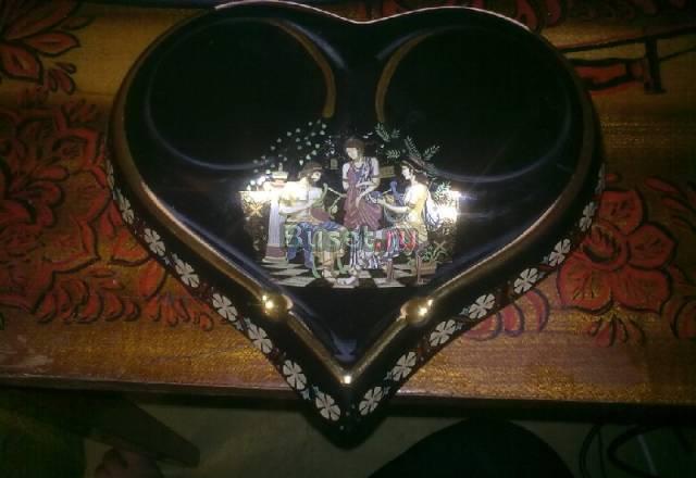 Красивый подносик, кобальт Москва