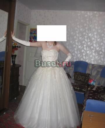 Продам красивое свадебное платье Саратов