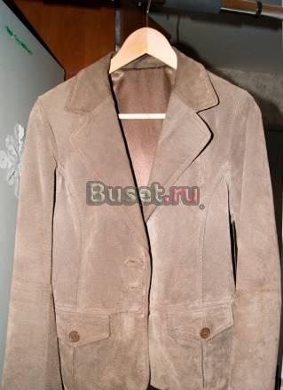 Замшевая куртка 46 р-р Санкт-Петербург