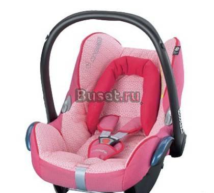 Кресло детское Maxi cosi cabrio fix розовое Москва