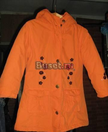 Демесезонное пальто 104см Лобня