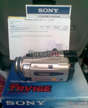 Sony dcr-tvr16e(vcam)(minidv) Санкт-Петербург