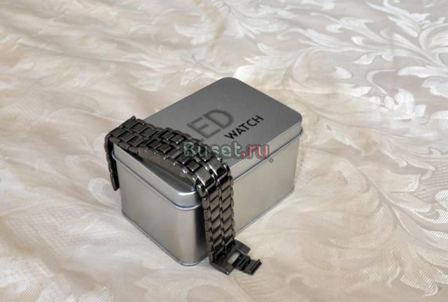 Бинарные часы Led watch, Samurai iron Москва