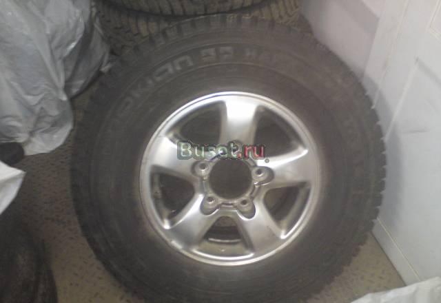 4 колеса, 265/75 R16  Hakkapeliitta, 16x8 DOT 60 Москва
