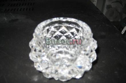 Солонка  хрусталь СССР Москва