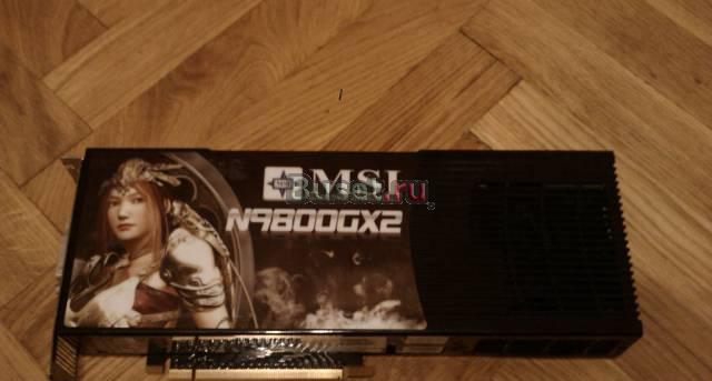 MSI N9800GX2 Geforce 9800 GX2 1gb ddr3 Москва