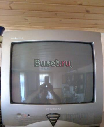 Маленький телевизор rubin 31см с кронштейном Москва