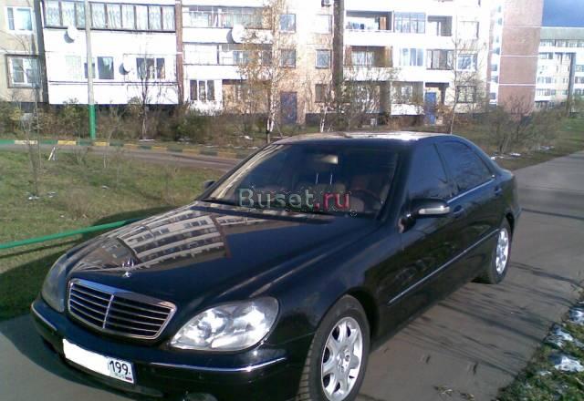 Mercedes S-klasse, 1998 Москва