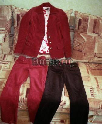 пиджак и две пары брюк р.134-140 Санкт-Петербург