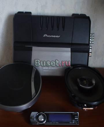 Комплект магнитола+усилитель+динамики Санкт-Петербург