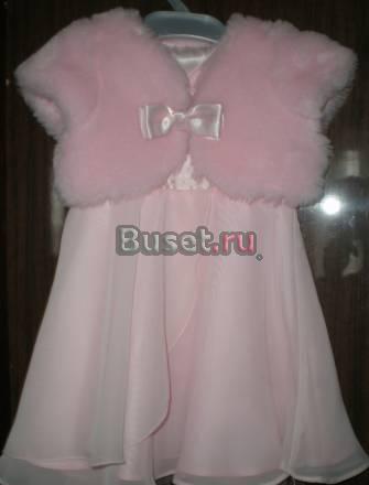Платье нарядное р. 6-9 мес.(годится до 12 мес.) Москва