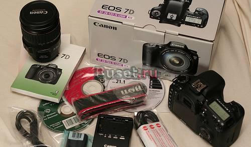 Canon EOS 7D dslr камеры и объектива Санкт-Петербург