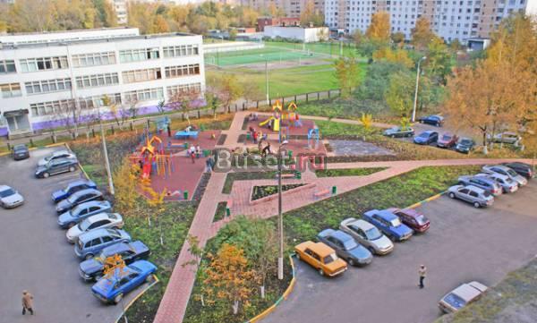 комплексное благоустройство территорий. Москва