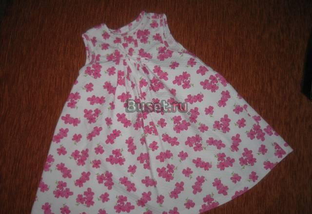 Платье летнее новое, р.86 Москва