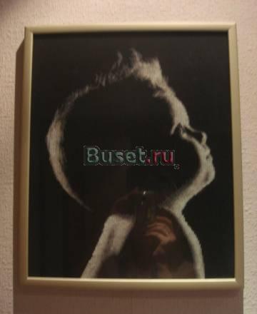 Картина вышита крестом Москва