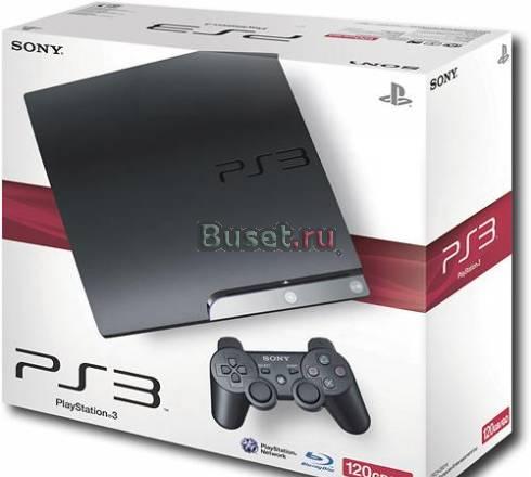 Приставка sony PS3 120GB +кабель hdmi +2джойстика Москва