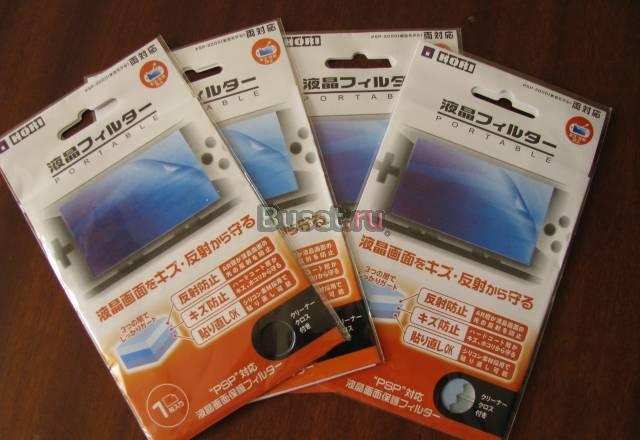 Защитная пленка на экран для Sony PSP Санкт-Петербург