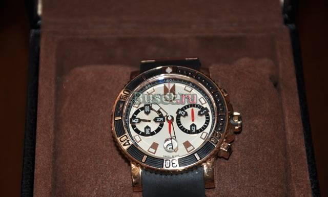 Часы "Maxi Marine Diver Chronograph" от Ulisse Nar Москва