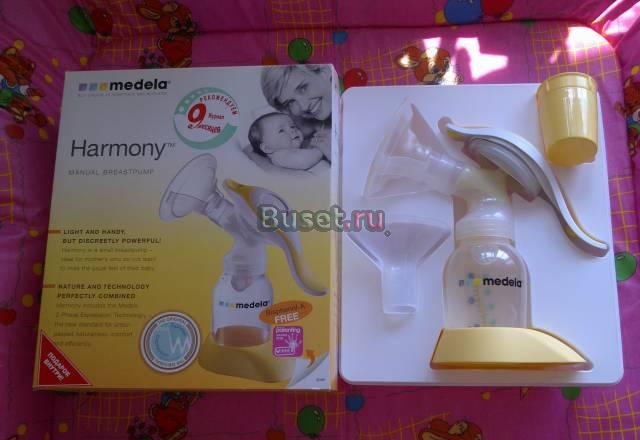 Молокоотсос ручной Medela Harmony Москва