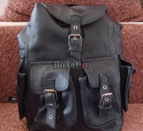 Рюкзак кожаный Москва