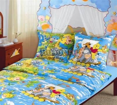 Детское постельное белье 1,5 спальное бязь Москва