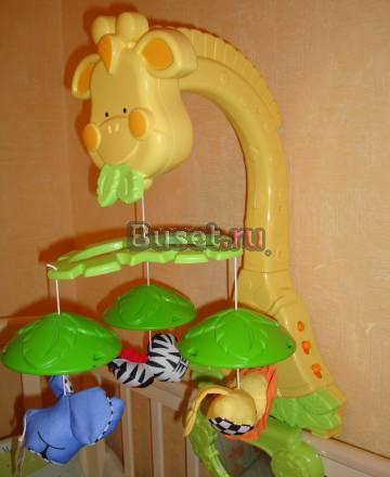 Мобиль fisher  price жираф Москва