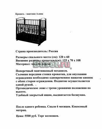 Кровать Алина Санкт-Петербург