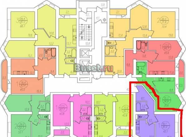 Продам 1к.квартиру в кирпичном доме Подольск