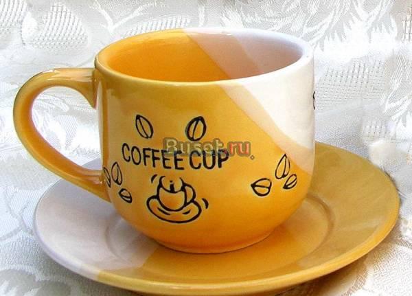 ***Двухцветный Сервиз на подставке с СЕРДЕЧКАМИ*** Москва