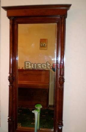 Старинное зеркало в деревянной раме Москва