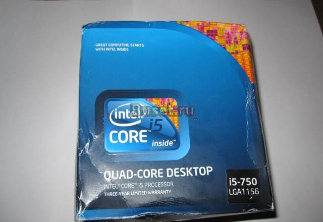 Процессор Intel Core i5 750 Новый Санкт-Петербург